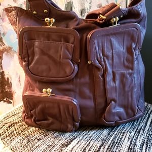 Bica Cheia Purple Shoulder Bag